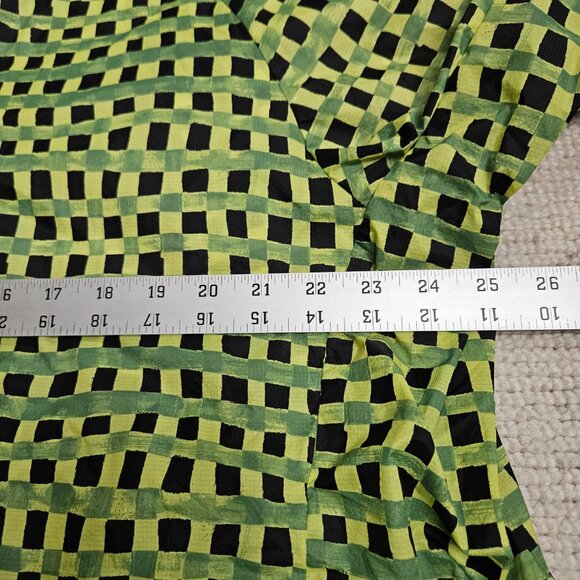 UNIQLO x Marni Packable Jacket Anorak XL Outdoor Athletic Casual Green Check - Picture 8 of 11